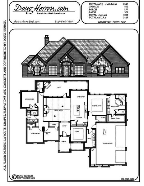 2D floor plan layout of this home in , Granbury, TX (Image 5). 2D floor plan layout of this home in , Granbury, TX (Image 5).