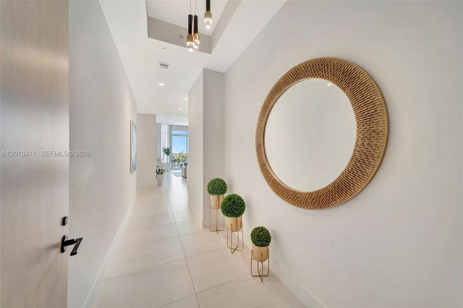 Furnished interior view inside a new home in , Fort Lauderdale (Image 32).