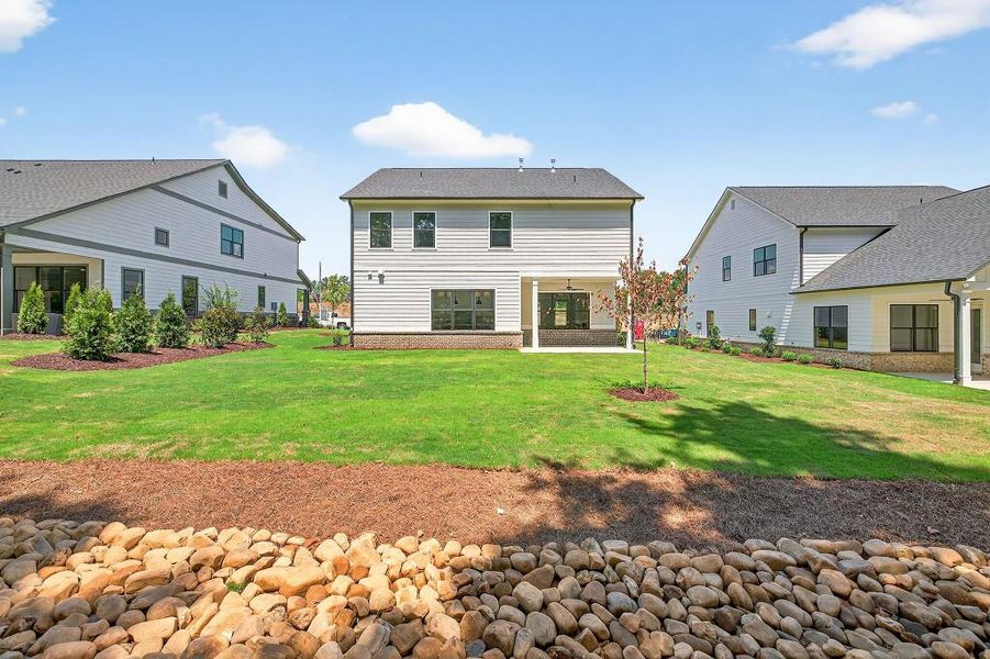 Exterior details and patio area of a home in Livingstone Park, Kennesaw (Image 28).