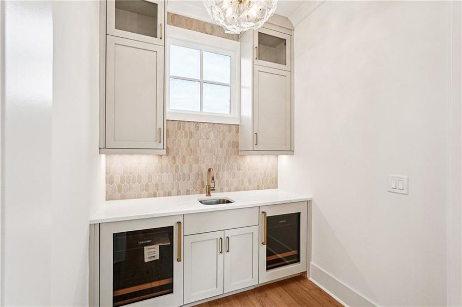 Furnished interior view inside a new home in Park Walke, Alpharetta (Image 3).