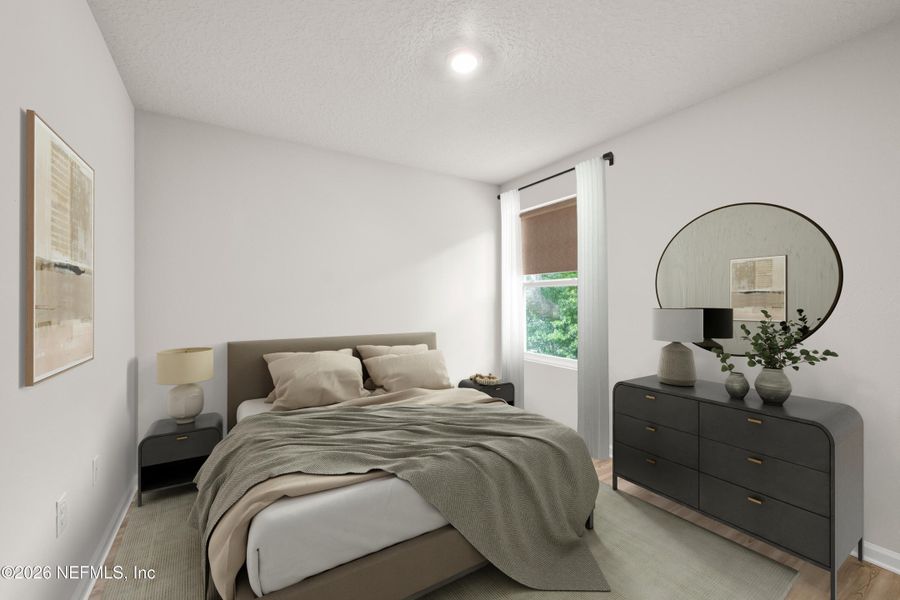 Furnished interior view inside a new home in , Jacksonville (Image 14).