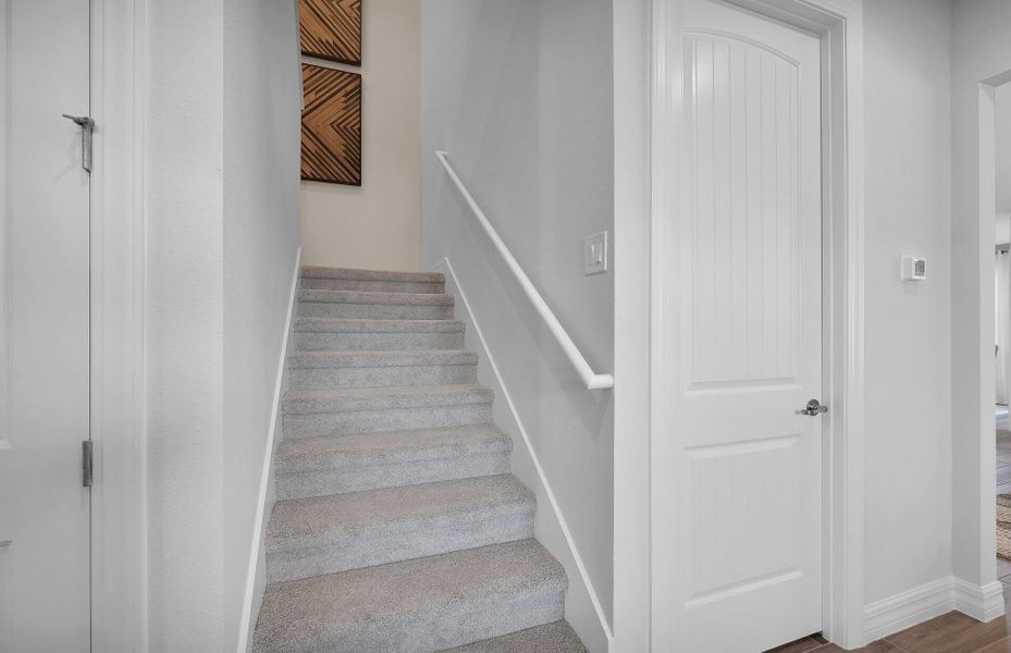 Representative unfurnished interior of a home built from the Yorkshire by Pulte Homes in The Preserve at Bannon Lakes, St. Augustine (Image 23). Representative unfurnished interior of a home built from the Yorkshire by Pulte Homes in The Preserve at Bannon Lakes, St. Augustine (Image 23).