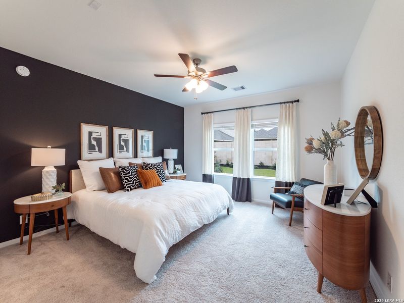 Furnished interior view inside a new home in Willow View, Converse (Image 5).