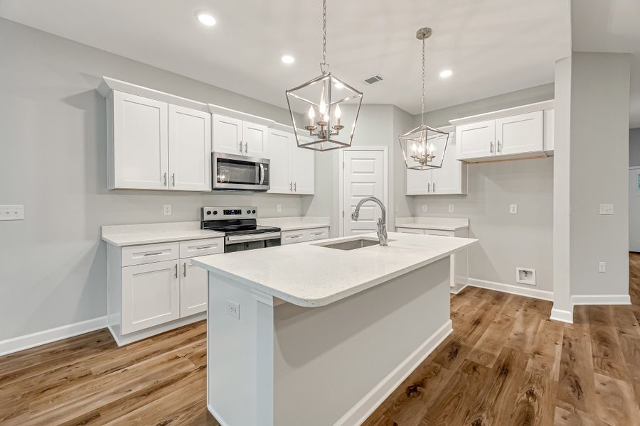 Furnished interior view inside a new home in Oak Hollow, Crestview (Image 13). Furnished interior view inside a new home in Oak Hollow, Crestview (Image 13).