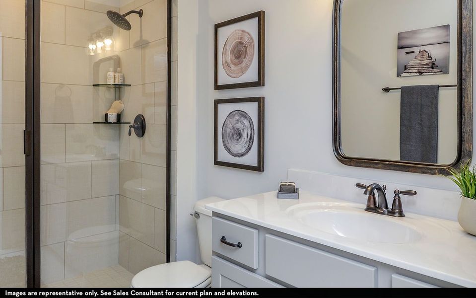 Furnished interior view inside a new home in Dorris Farm, White House (Image 21).