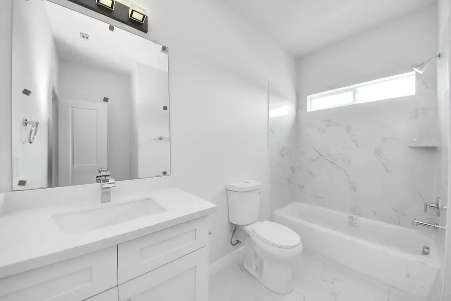 Furnished interior view inside a new home in , Houston (Image 10).