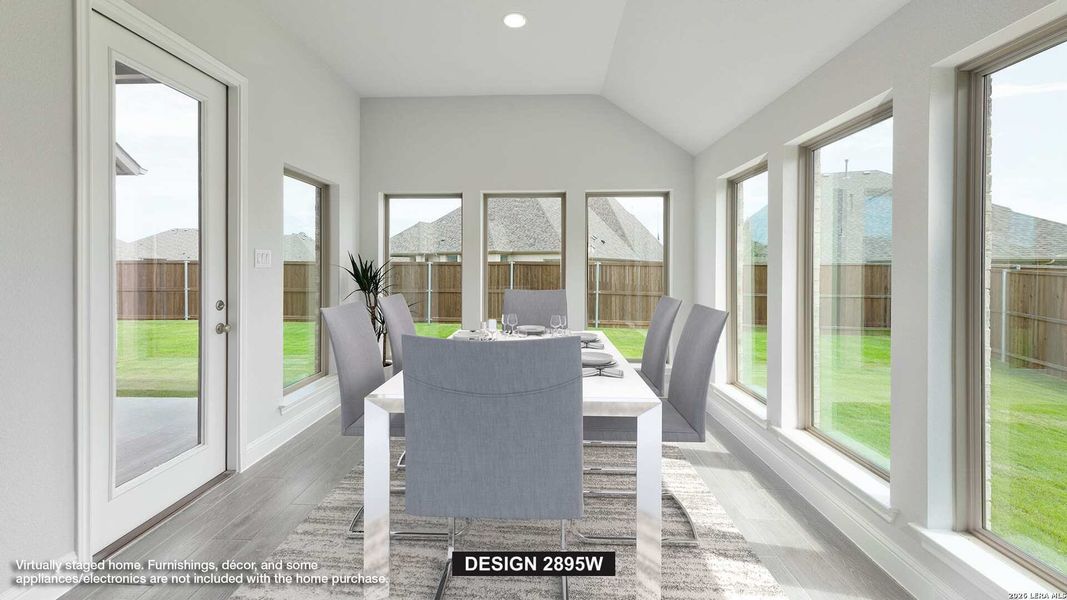 Exterior details and patio area of a home in Flat Creek, Castroville (Image 2).