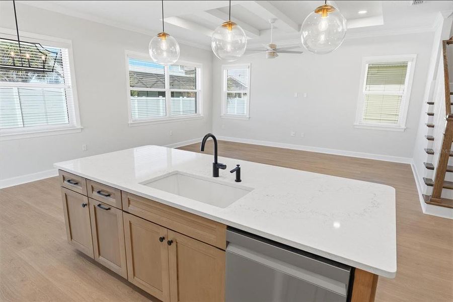 Furnished interior view inside a new home in Beachview Cove, Ormond Beach (Image 31).