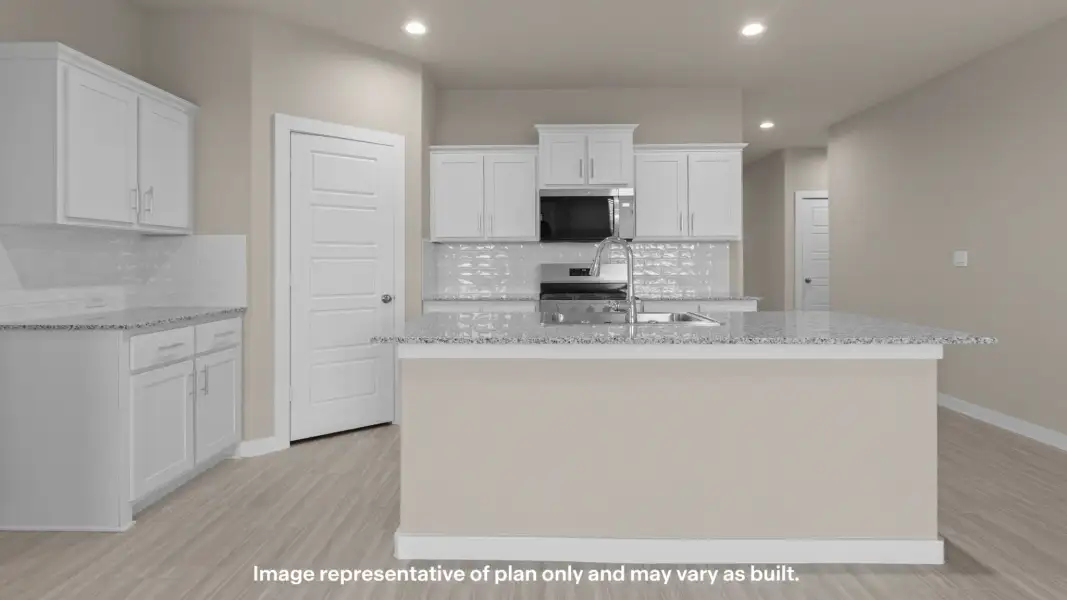 Furnished interior view inside a new home in Homestead at Parks Bell Ranch, Odessa (Image 5).