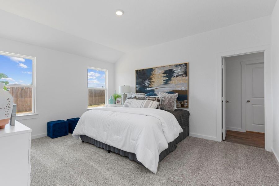 Furnished interior view inside a new home in Emberly, Beasley (Image 18).