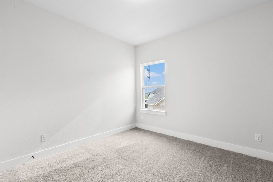 Spacious, unfurnished interior of a new home in Blackhawk, Pflugerville (Image 34).