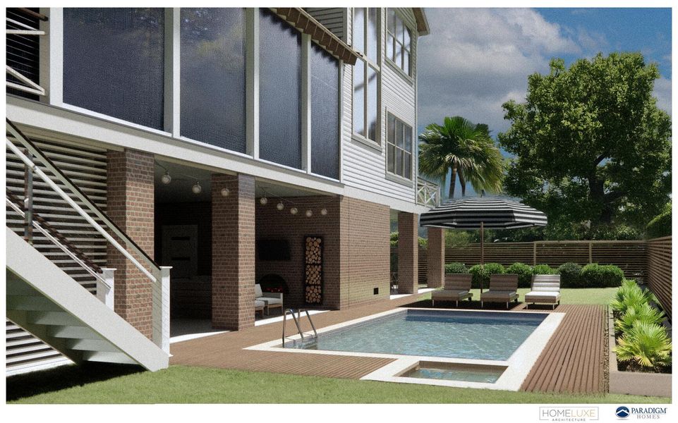 Exterior details and patio area of a home in , Mount Pleasant (Image 3).