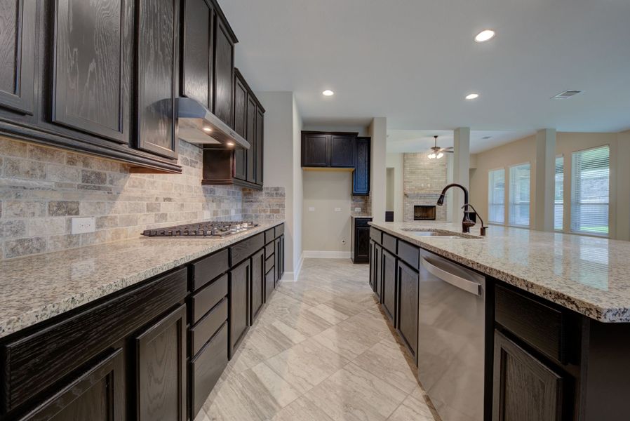 Representative furnished interior of a home built from the Parker by Ashton Woods in Megan's Landing, Castroville (Image 4).