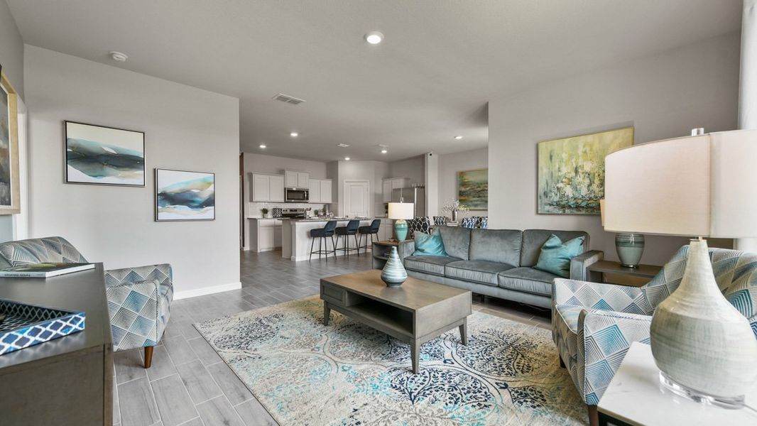 Furnished interior view inside a new home in Vista Point, Grandview (Image 13).