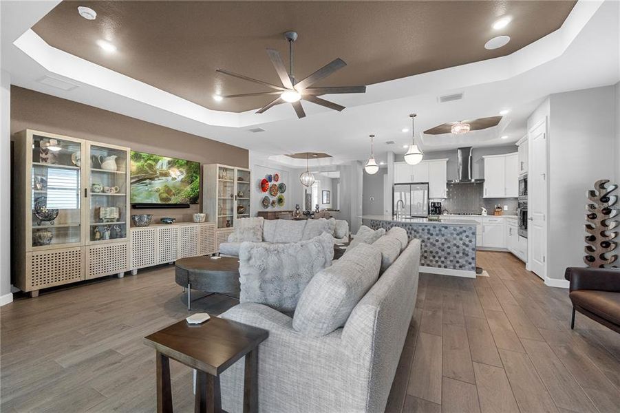 Furnished interior view inside a new home in , Punta Gorda (Image 31).