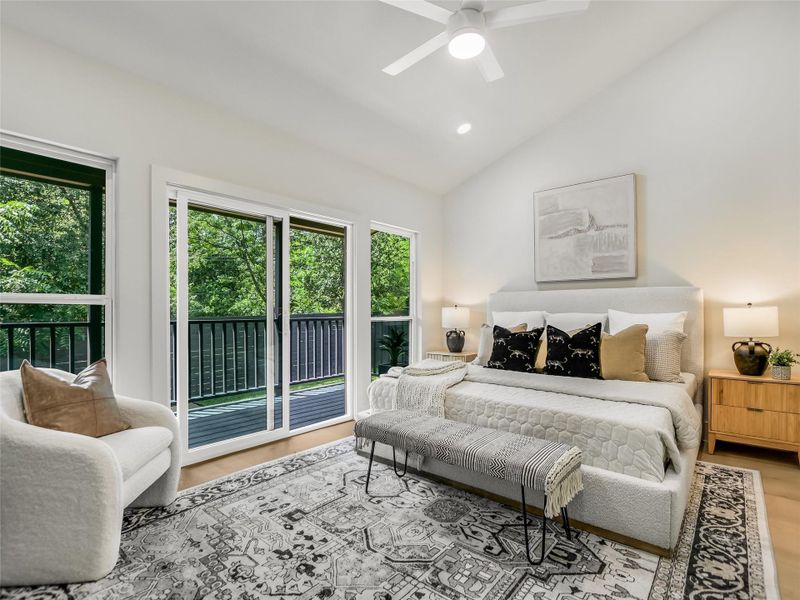 Furnished interior view inside a new home in , Austin (Image 13).