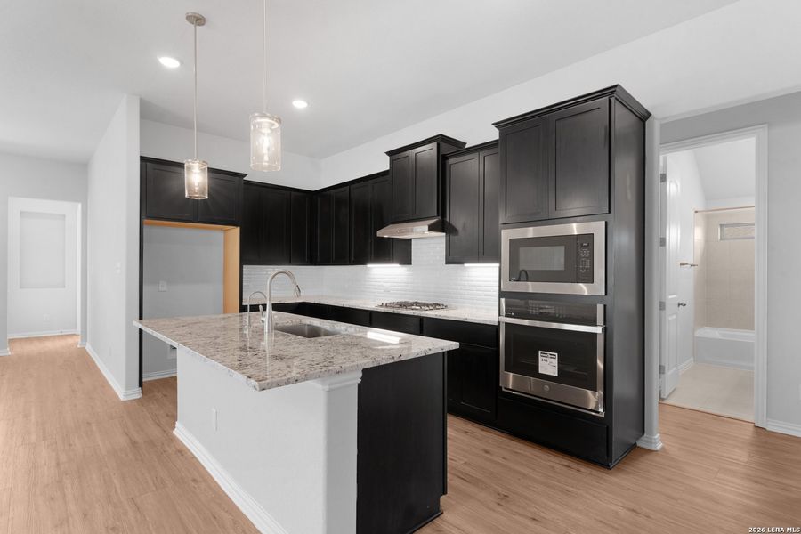 Furnished interior view inside a new home in Meyer Ranch – Premier, New Braunfels (Image 5).