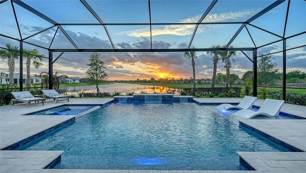 Exterior details and patio area of a home in , Sarasota (Image 37).