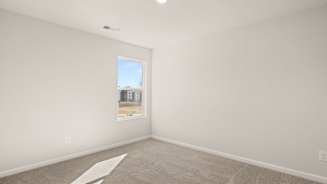 Representative unfurnished interior of a home built from the Plan by D.R. Horton in WillowBrook, Winder (Image 18).