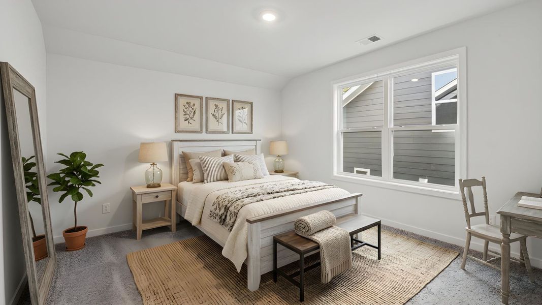 Furnished interior view inside a new home in Westport, York (Image 14).