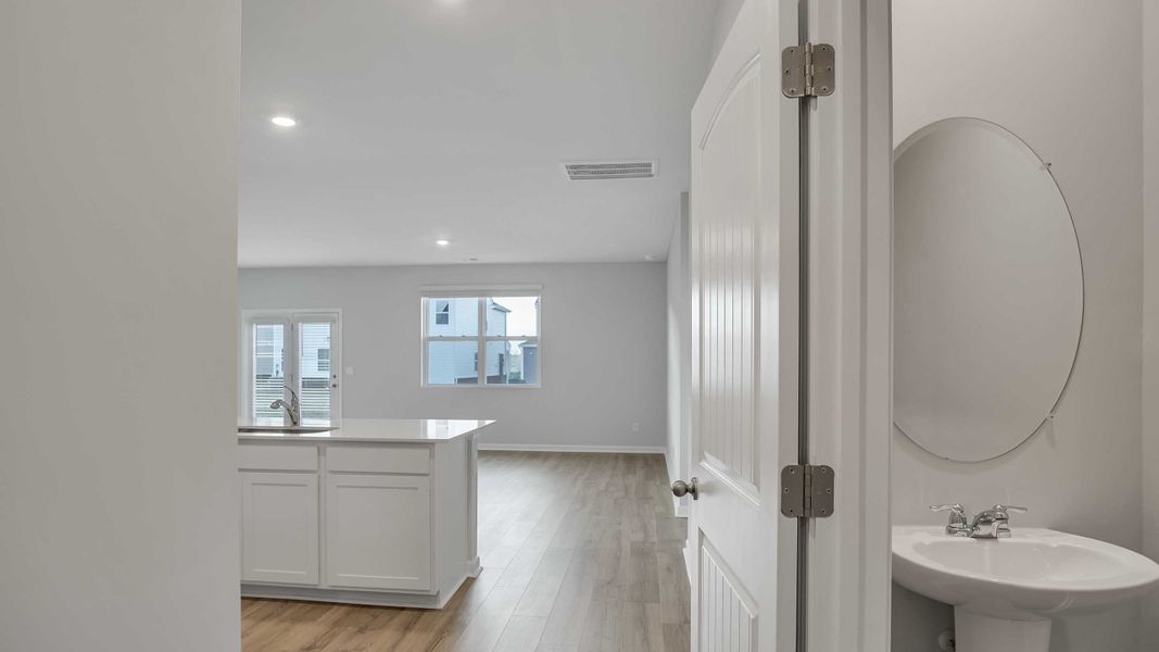 Representative furnished interior of a home built from the BELFORT by D.R. Horton in Nexus North, Gallatin (Image 23).