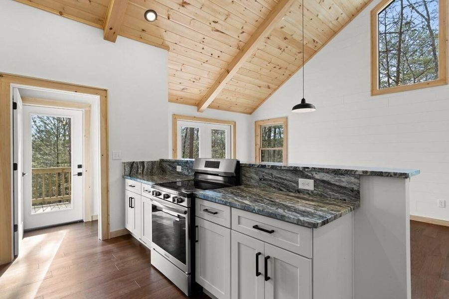 Furnished interior view inside a new home in , Morganton (Image 8).