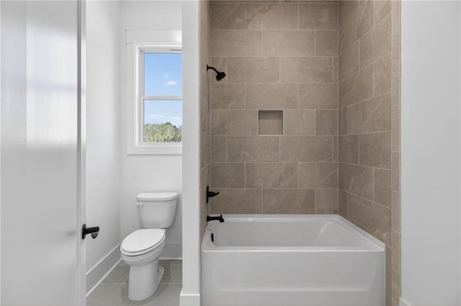 Furnished interior view inside a new home in , Dallas (Image 11).