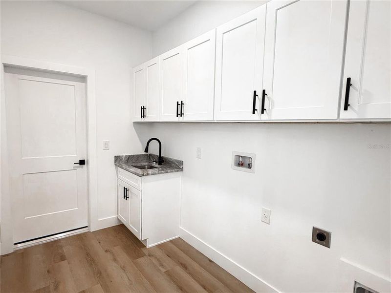 Furnished interior view inside a new home in , Port Charlotte (Image 8). Furnished interior view inside a new home in , Port Charlotte (Image 8).