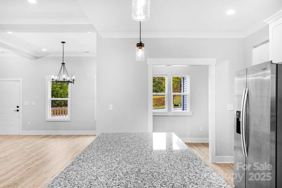 Tons of food prep areas.