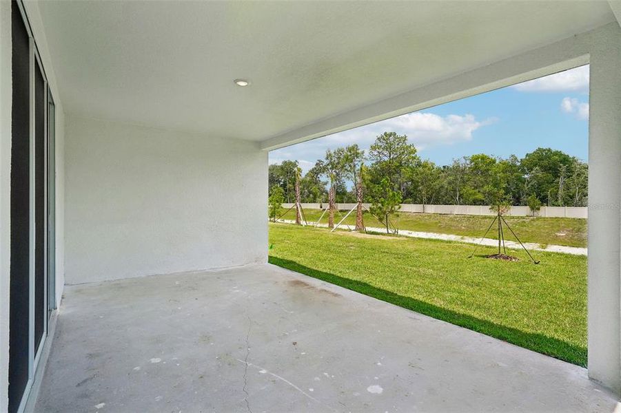 Exterior details and patio area of a home in Pine Ridge Meadows, Hudson (Image 25).