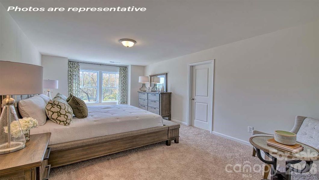 Furnished interior view inside a new home in Skybrook Corners, Huntersville (Image 26).