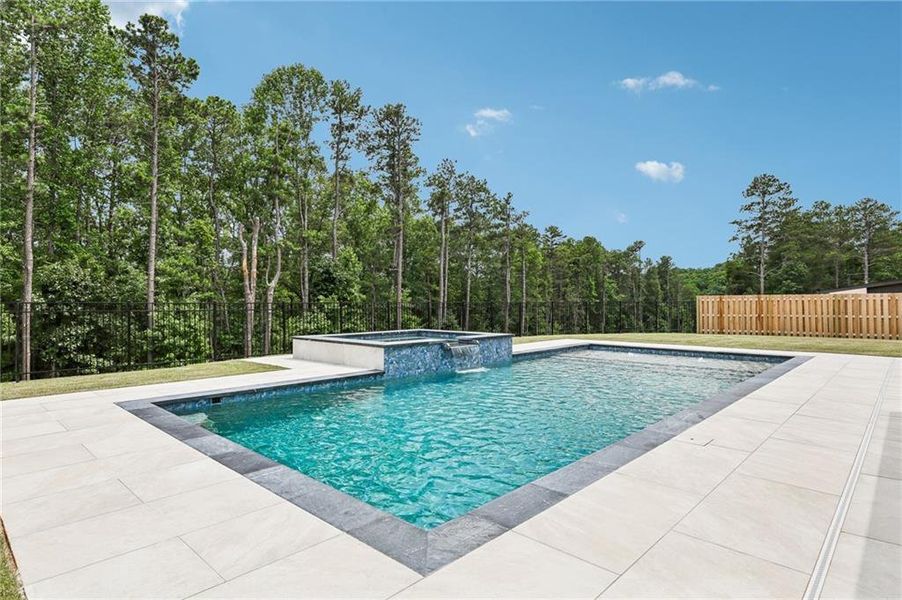 Exterior details and patio area of a home in , Flowery Branch (Image 35).