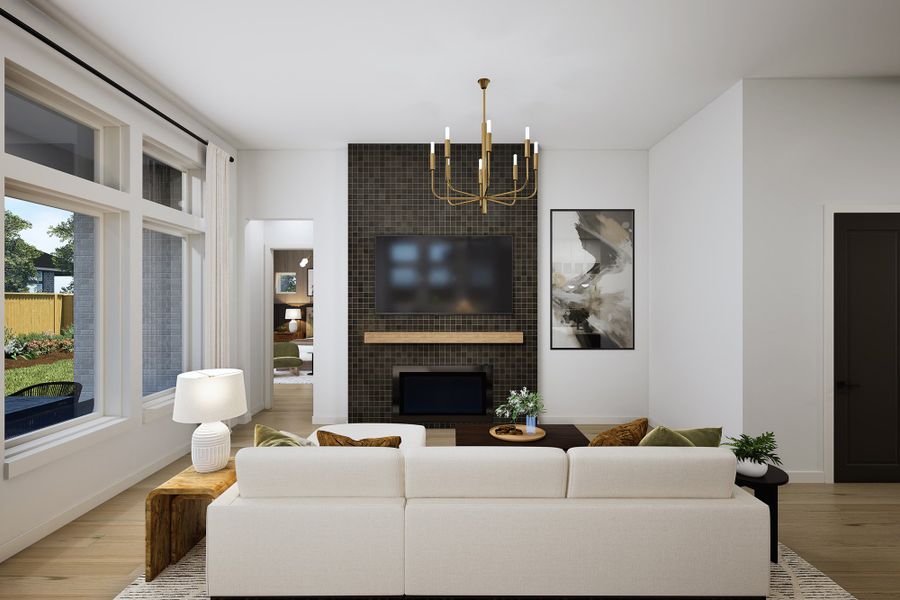 The Antigua - Optional Fireplace