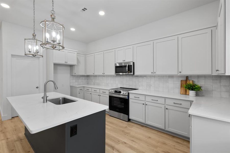 Furnished interior view inside a new home in , Bridgeport (Image 6). Furnished interior view inside a new home in , Bridgeport (Image 6).