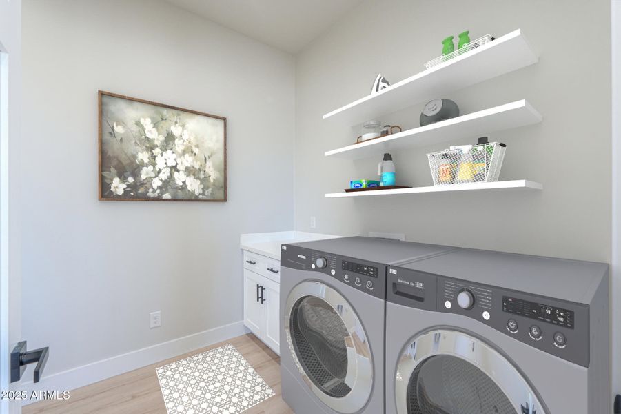 Staged Laundry Staged Laundry