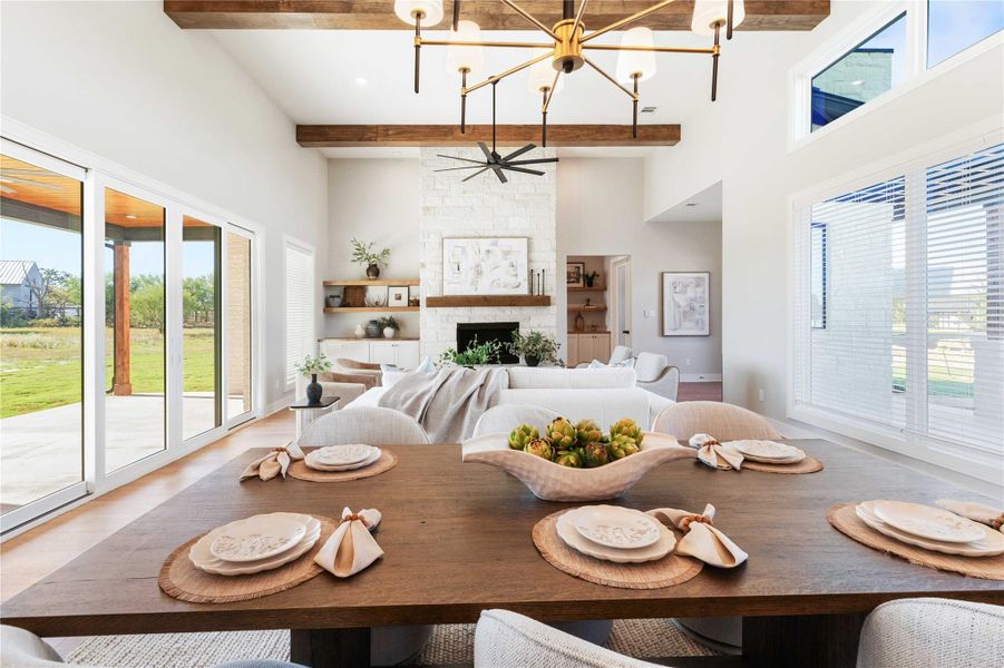 Furnished interior view inside a new home in , Bryan (Image 5).