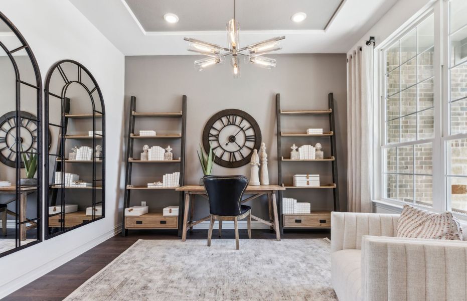 Representative furnished interior of a home built from the Stellar by Del Webb in Del Webb Sonoma Verde, Rockwall (Image 10).