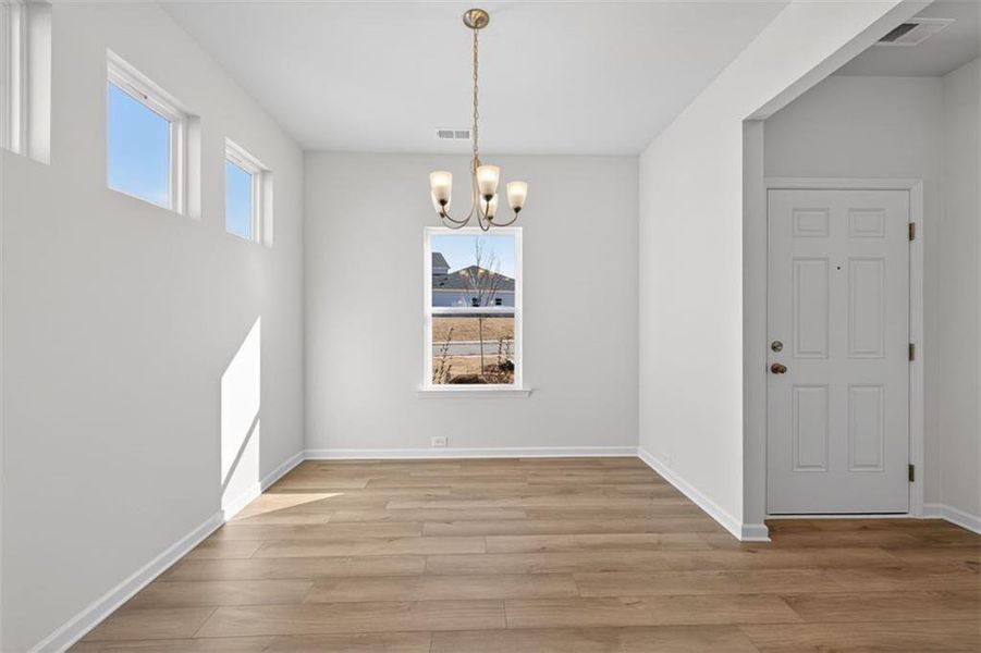 Spacious, unfurnished interior of a new home in Roxeywood Park, Winder (Image 19).