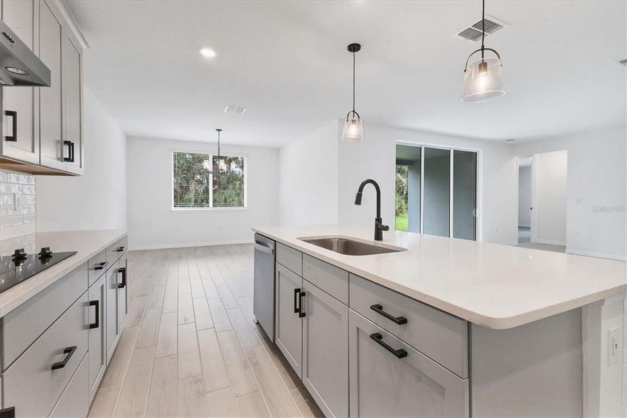 Furnished interior view inside a new home in , Parrish (Image 8).