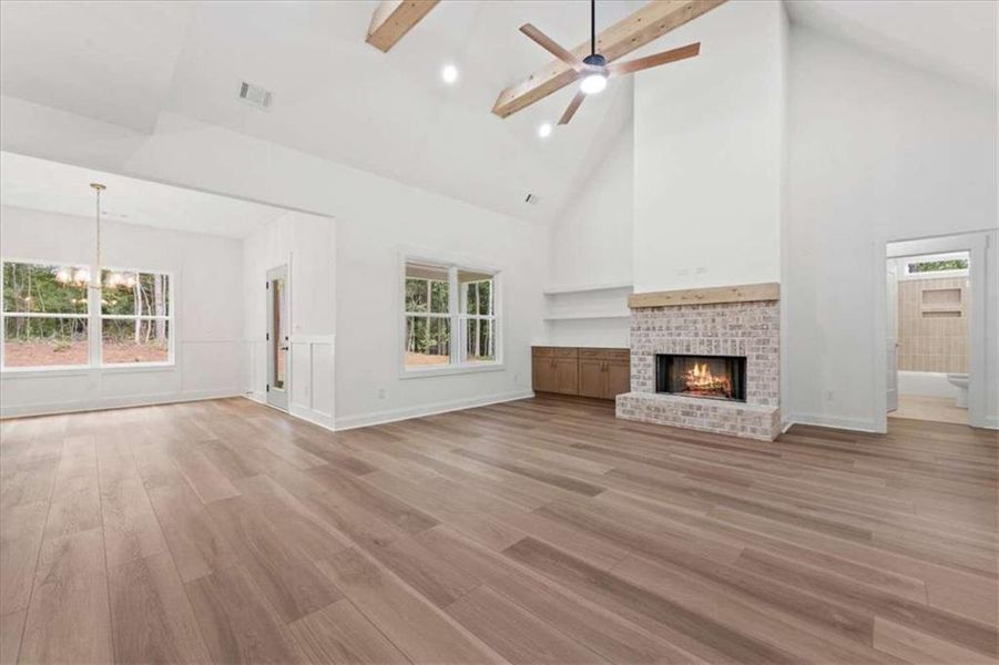 Spacious, unfurnished interior of a new home in , Covington (Image 22).