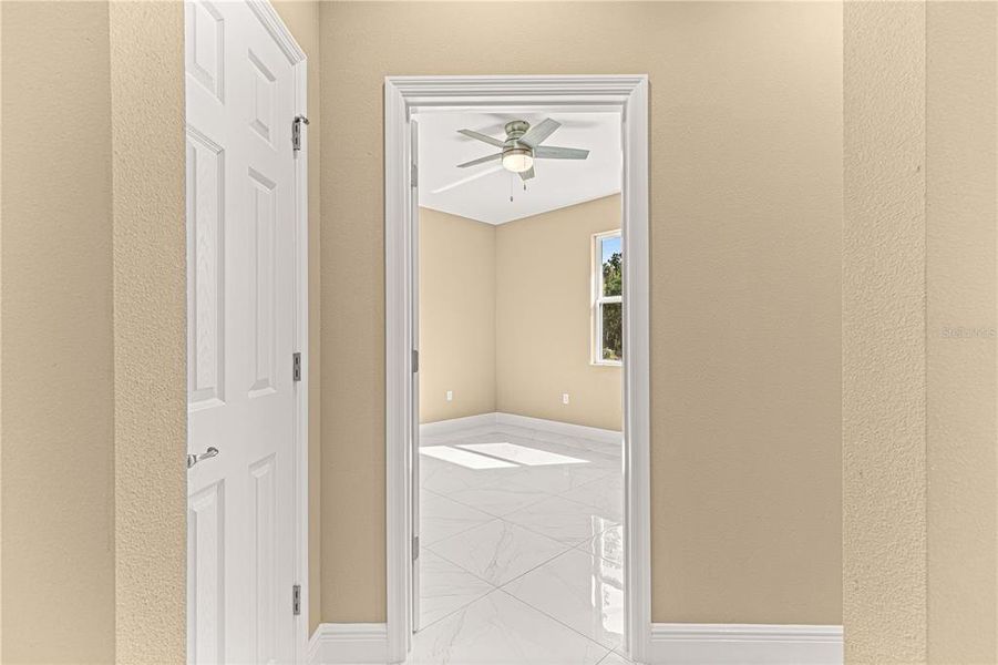 ENTRYWAY TO ENSUITE- LINEN CLOSET