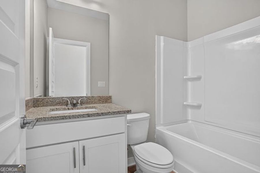 Furnished interior view inside a new home in The Cottages at East Lanier, Fayetteville (Image 6). Furnished interior view inside a new home in The Cottages at East Lanier, Fayetteville (Image 6).
