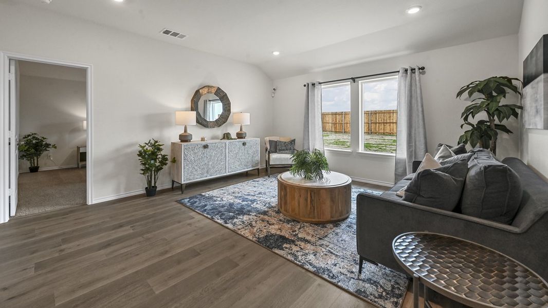 Furnished interior view inside a new home in Sanger Circle, Sanger (Image 8).