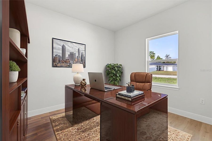 Furnished interior view inside a new home in , Ocala (Image 5).