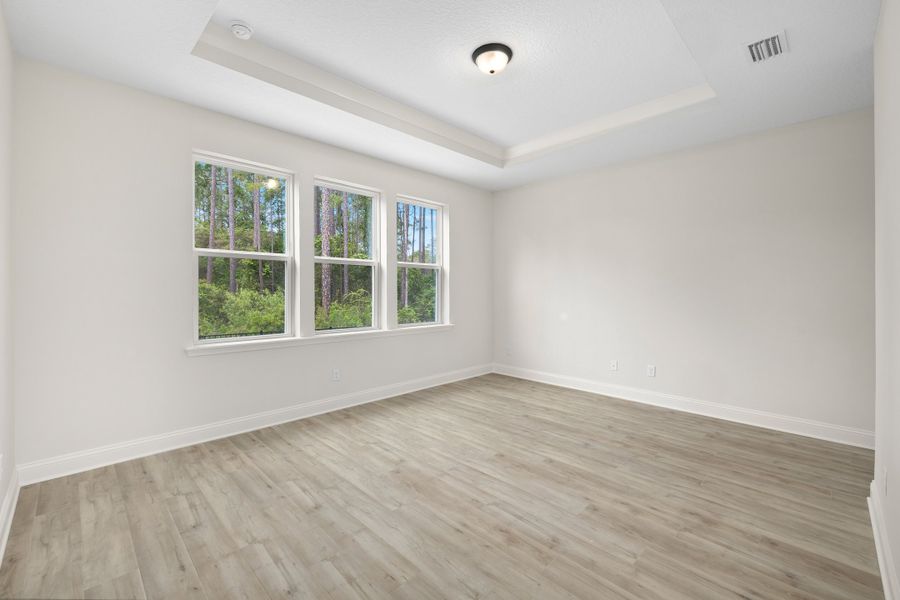 Representative unfurnished interior of a home built from the Palmetto by Riverside Homes in Mariposa at EverRange 40' Series, Jacksonville (Image 105).