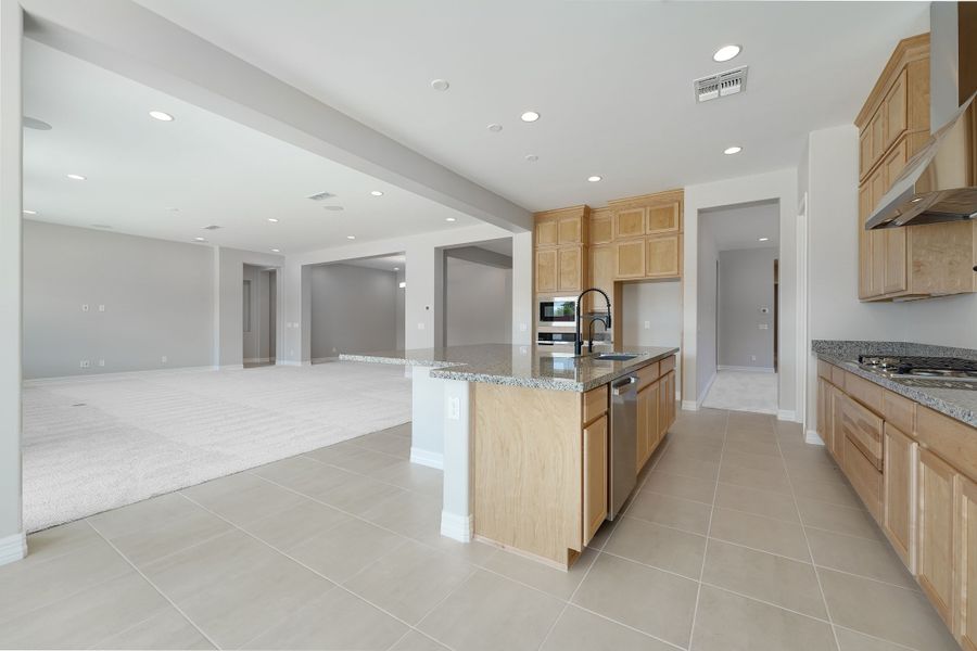 Furnished interior view inside a new home in Ellsworth Ranch Capstone Collection, Queen Creek (Image 12). Furnished interior view inside a new home in Ellsworth Ranch Capstone Collection, Queen Creek (Image 12).