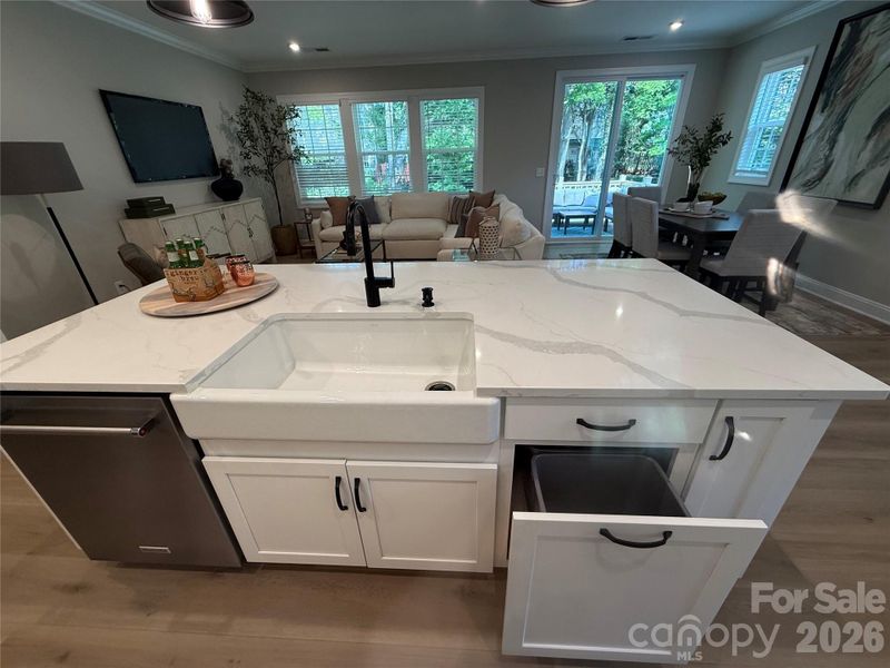 representation of kitchen island