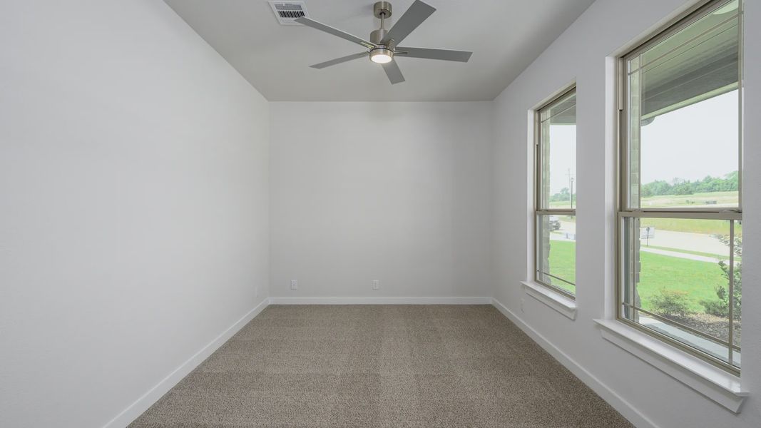 Representative unfurnished interior of a home built from the Seabrook by Stonehollow Homes in Anderson Crossing, Trenton (Image 30). Representative unfurnished interior of a home built from the Seabrook by Stonehollow Homes in Anderson Crossing, Trenton (Image 30).