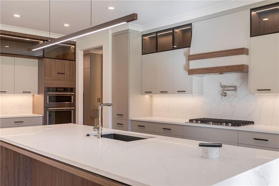 Furnished interior view inside a new home in , Sugar Hill (Image 22).