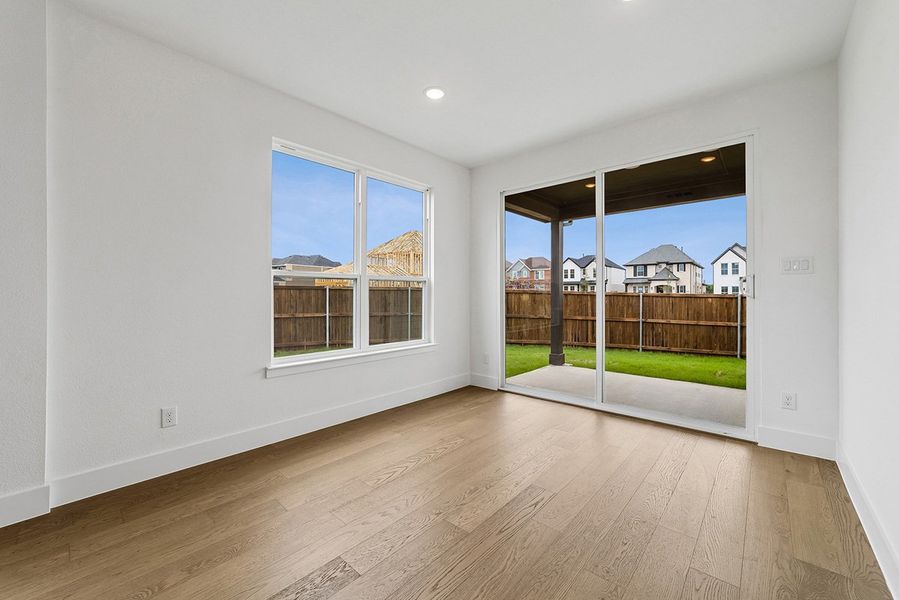 Representative unfurnished interior of a home built from the Ellis by Landon Homes in Fields - East Village, Frisco (Image 15).
